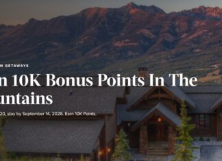 Marriott Homes & Villas 10K bonus points stays in mountains