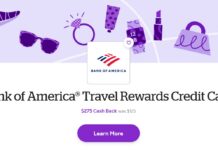 Rakuten Bank of America Travel Rewards card $275 27,500 Bilt points