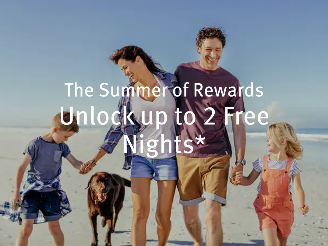 Wyndham Rewards two free nights summer rewards promo earn up to 30K points