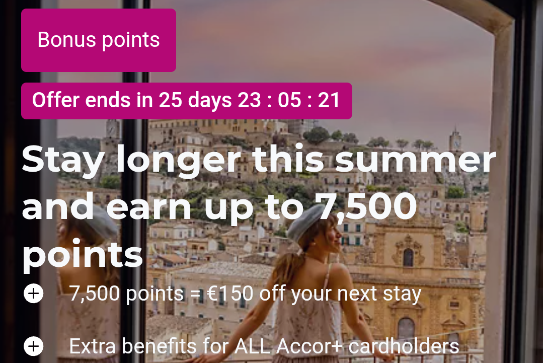 ALL Accor promotion Europe Africa Middle East and Asia
