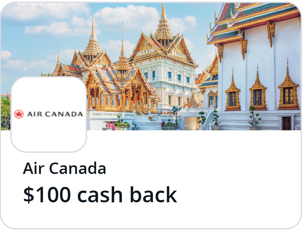 Air Canada Chase Offer 10% back