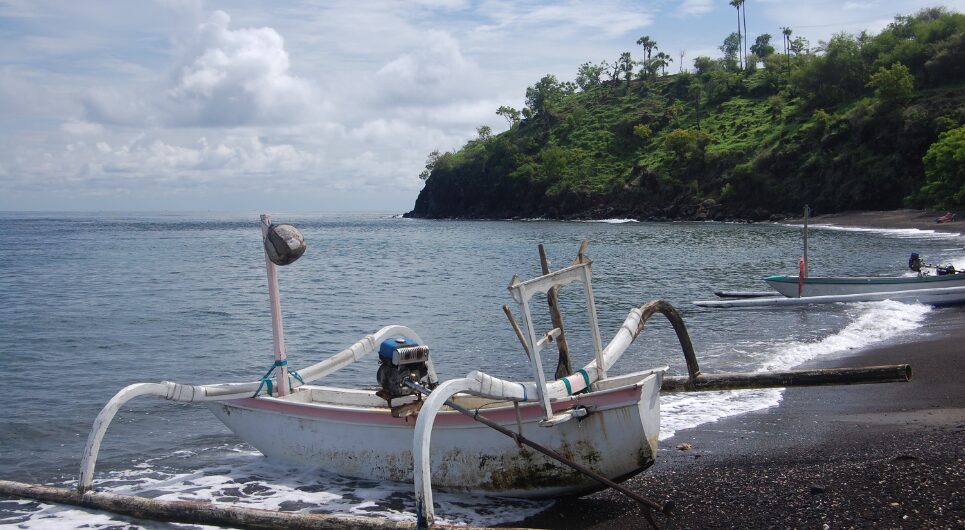 Balinese longboat