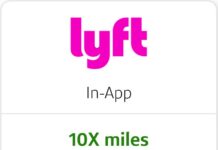 Capital One Offers: Earn 10X miles on Lyft rides (stack with other partnerships) Capital One Offers Lyft 10X