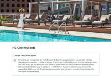 Chase IHG transfer bonus 100% 70%