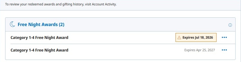 When do Hyatt certs expire? Perhaps a day earlier than you think.