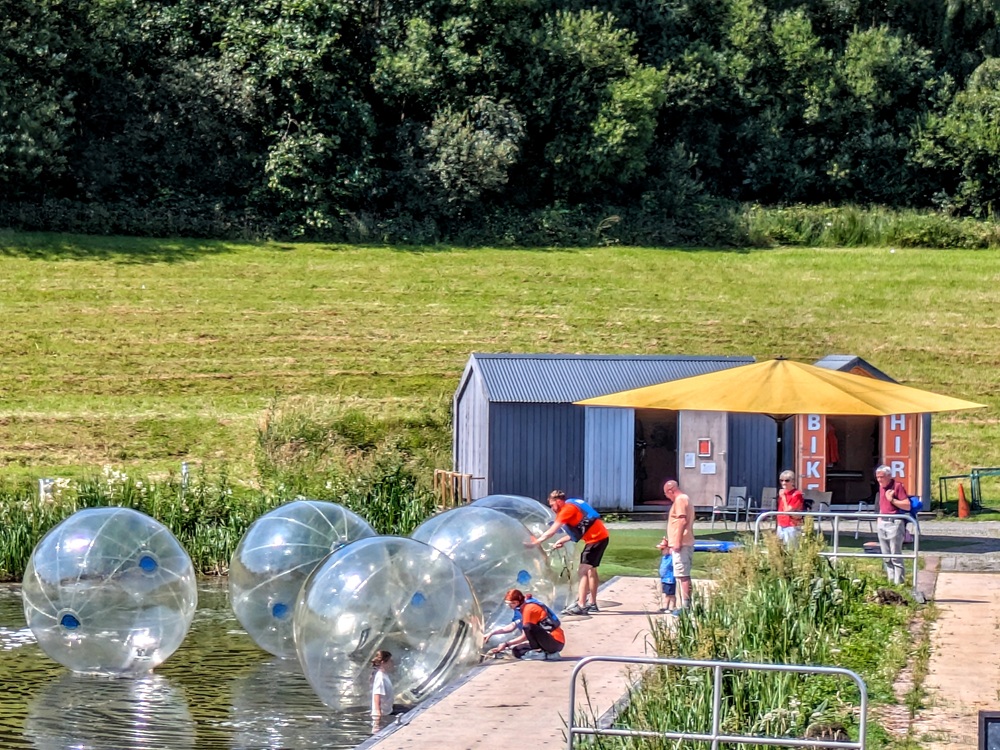 I was jealous of the kids who were Zorbing that day