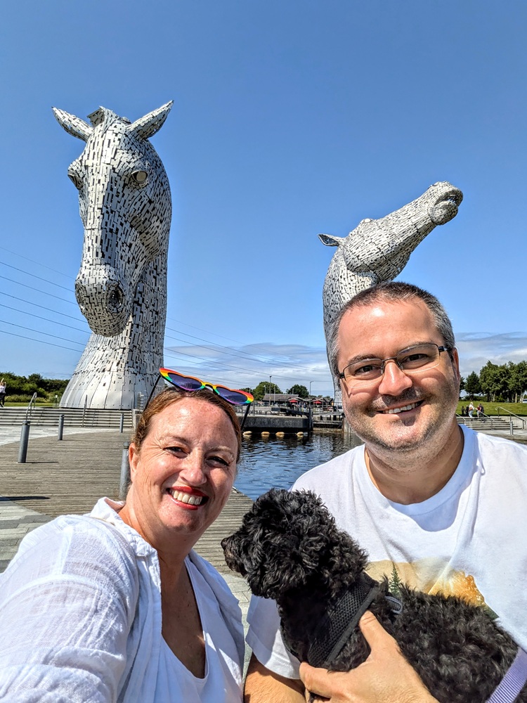 Kelpie selfie