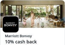 Marriott Bonvoy Chase Offer: Get 10% back on $100-$500 spend Marriott Bonvoy Chase Offer 10% back $100-$500