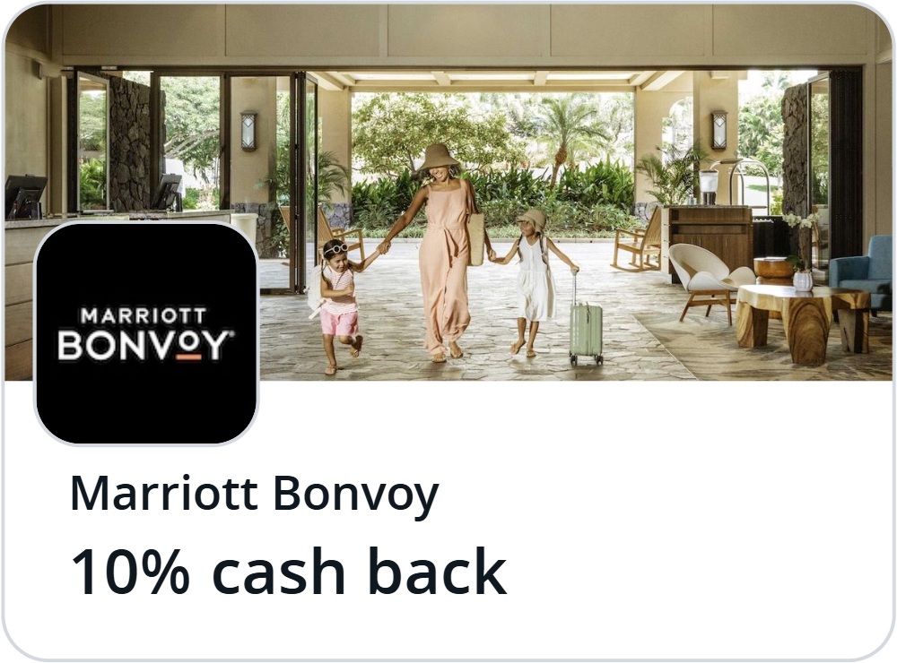 Marriott Bonvoy Chase Offer 10% back $100-$500