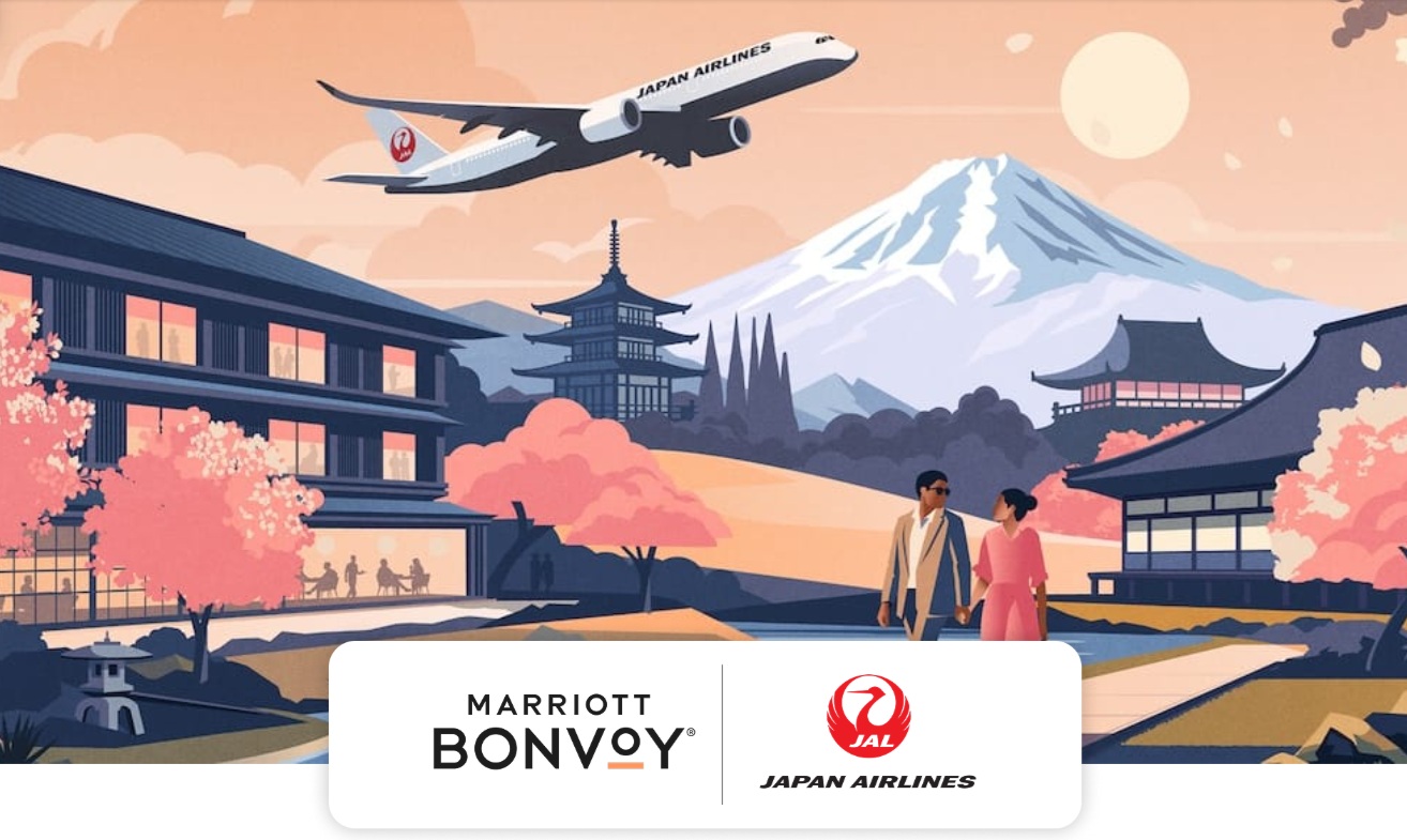 Marriott & Japan Airlines launch deeper partnership: Earn bonus points, get status match, earn status points, & more
