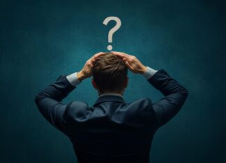 Question mark questioning unsure