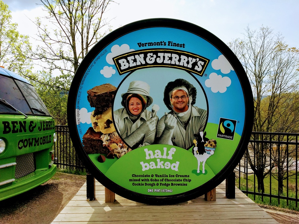 Shae and me at Ben & Jerry's