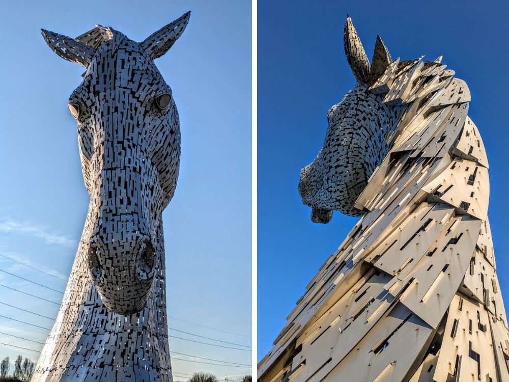 The Kelpies in Falkirk