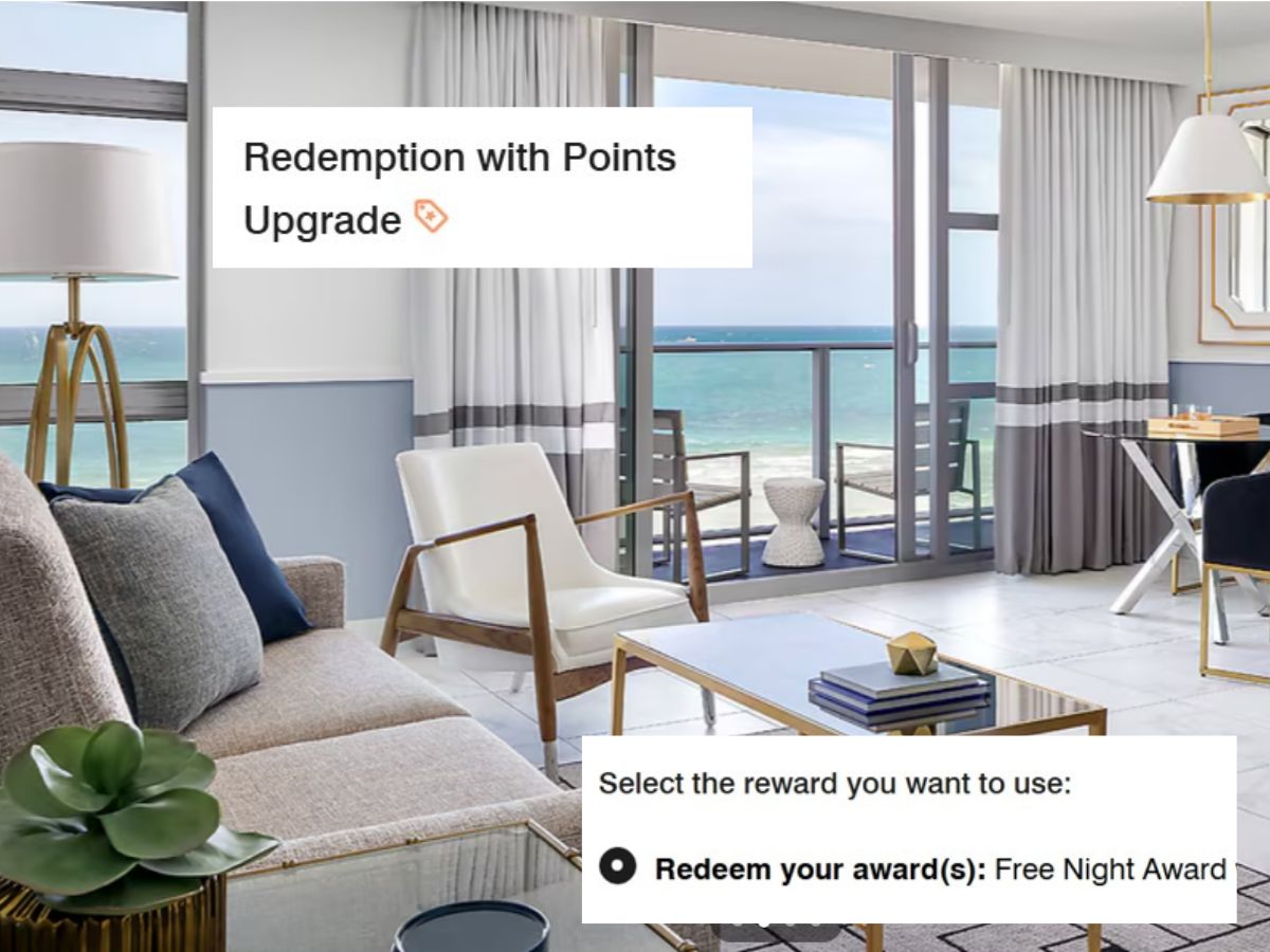 How to apply Marriott free night certs to upgraded rooms