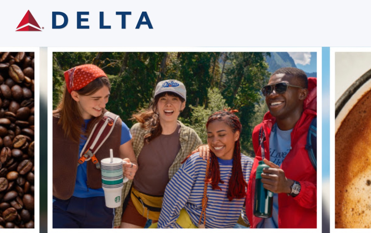Earn 1,000 bonus Delta SkyMiles on next Starbucks purchase (targeted?)