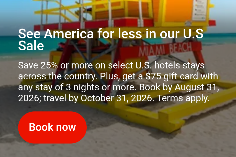 Expedia AARP hotel promotion $75 gift card