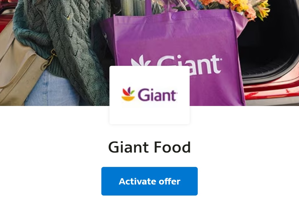 SimplyMiles Giant Food
