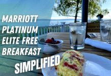 Marriott Platinum Elite Free Breakfast